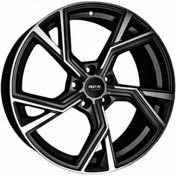 ALU Platišče PLATIN P 100 8,5x19 Črno polirano PLATIŠČA